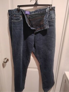 Just My Size Dark Blue Straight Leg Jeans